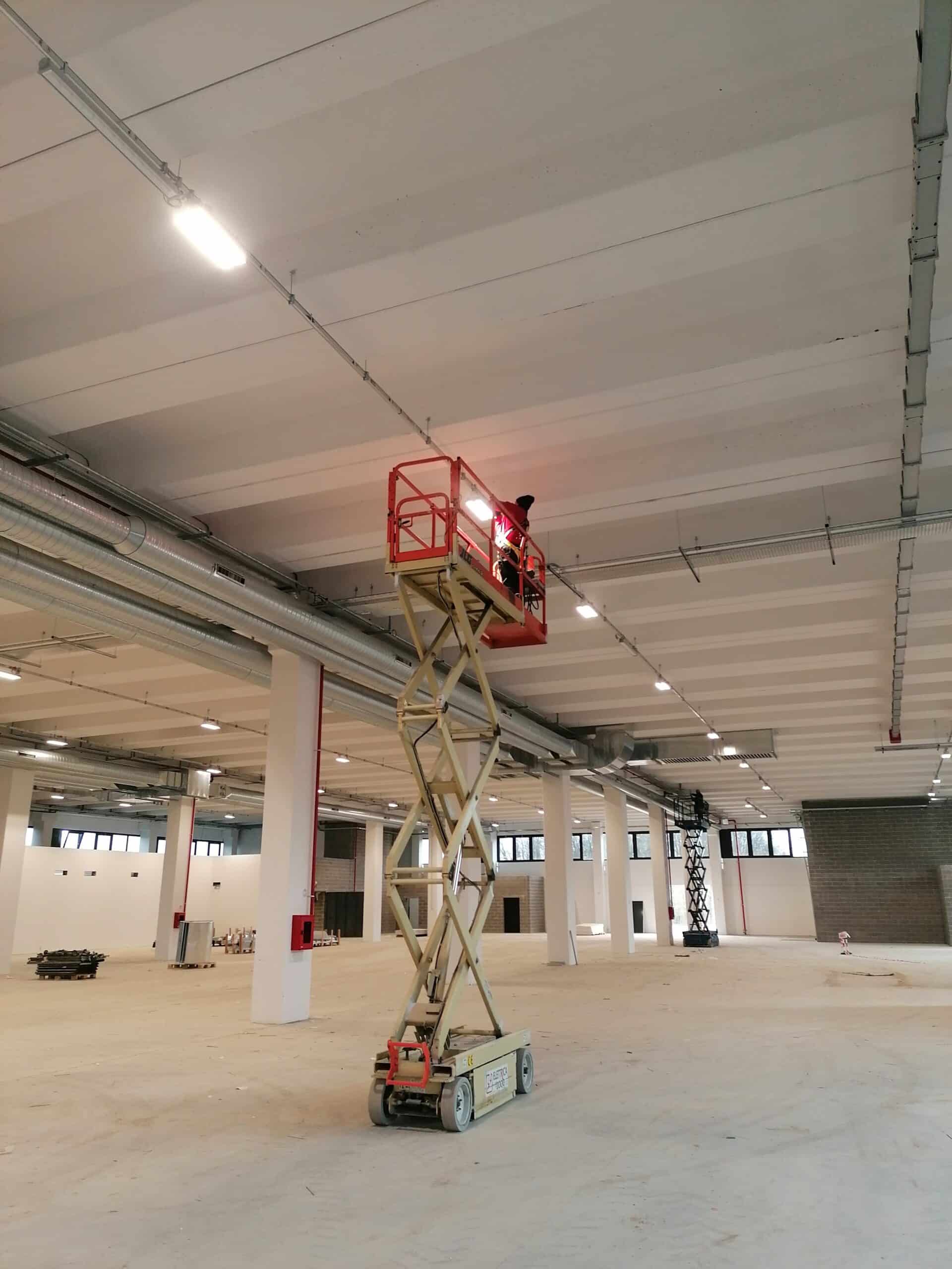 Illuminazione complesso industriale